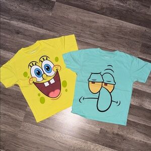 Nickelodeon SpongeBob & Squidward Shirt Set